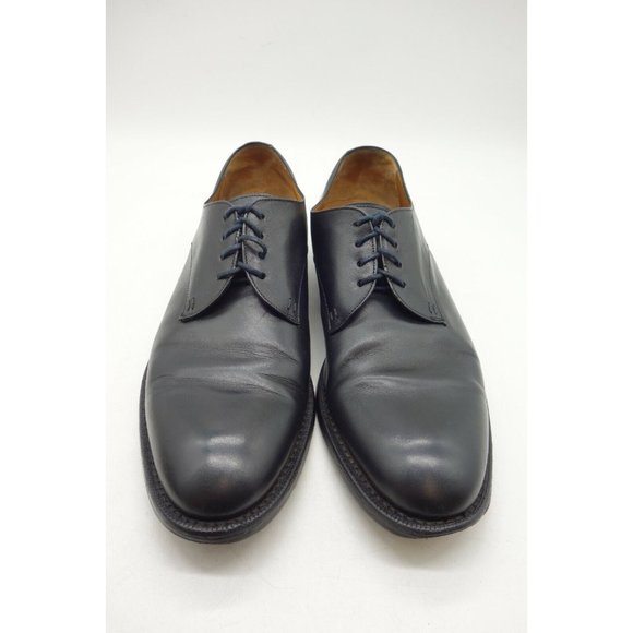 Jack Erwin Spain Black Leather Lace Up Dress Oxfords Shoes Men\'s 10.5 main image 6